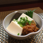 佳肴ながつき - 2015.8. やっこに生姜味噌