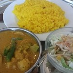 タンドリーアンドカレーハウス - 野菜カレーセット