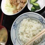 41456115 - 豚みそ炒め定食　750円