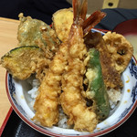 Tempura Kappou Ikeda - ランチの天丼