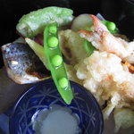 山辺の道 花もり - 天ぷら、煮物、焼き物がとにかく満載♪♪