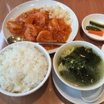 福満園 - 海老のチリソース煮　650円