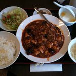中国家庭料理 神洲之華 - ランチ　麻婆豆腐700円