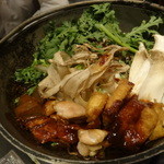 Izakaya Kamadoka - 鶏の焼き味噌すき
                        