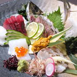 Freshly caught fish sashimi platter (7 kinds, 2-3 servings)