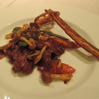 中国料理 「望海楼」 ヒルトン福岡シーホーク - 牛肉のオイスターソース