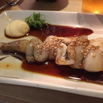 炭火焼肉ホルモン 徳臓 - 2015.8. イカ焼き