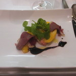 ポエシア - フォアグラと生ハム