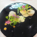 ポエシア - 鱧のムースとフリット