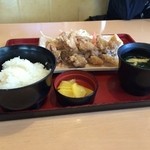 ジョイフル - 間違って運ばれた「唐揚げ定食」。