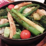 ストーブ温野菜