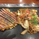Okonomiyaki Hakoko Yanen - やきそば・お好み焼きセット！