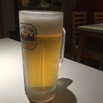 鯉躍居 - 単品生ビール430円、生ビールセット980円は生ビール＋選べる2品