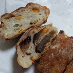 たま木亭 - 栗と黒豆とオレンジピールのパン