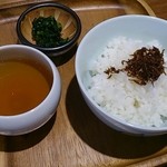 京洋食・ステーキ ラ クーオ - 選べるご飯 　ちりめん山椒ご飯