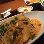 草木万里野 - パスタのセット