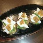 海女房 - 牛タン・サーモン鉄板焼き