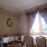 デザートカフェ長楽館 - 壁の絵もステキ