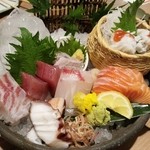 お魚と地酒 ちくちく - 刺身盛り合わせ