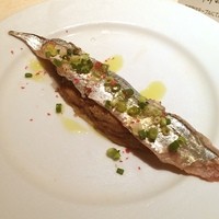 RIGOLETTO KITCHEN - 秋刀魚のカルパッチョ。