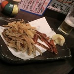 あぷちゃ - ＜2015年8月・再々訪＞イワシの骨せんべい