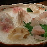 割烹 しらこ - 2010/6月：お造り9品盛り