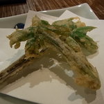 割烹 しらこ - 2010/6月：水菜の天ぷら