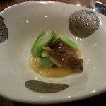 割烹 しらこ - 2010/6月：イカとウドのぬた