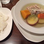 Midsummer Cafe 夏至茶屋 - チキンと野菜のスープ煮ランチ