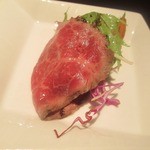 リュクス　タジマヤ - 野菜を巻いていただきます