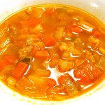 トラットリア ナトゥーラ - セット（メイン＋1200円）に付くスープ