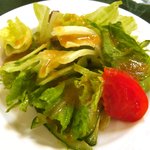 トラットリア ナトゥーラ - セット（メイン＋1200円）に付くサラダ