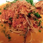 カフェ・レジェンド - ワタリガニのトマトクリームパスタ