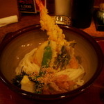 しょうね家 - てんぷらぶっかけうどん