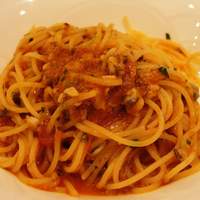 リストランテ･ヒロ  青山 - 厚岸産牡蠣とふきのとうのパスタ