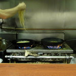 ジャポネ - 極太麺投入