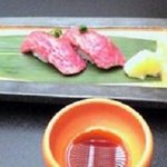 人形町今半 - 牛握り寿司