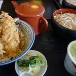 福は内 - 天丼セット。