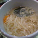 季節割烹 弥左衛門 - 2015,9　かけうどん