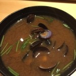 すし天 - 味噌汁