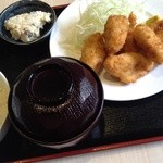 Hakkai Shokudou - チキンカツ定食。