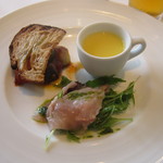 クラリタ ダ マリッティマ - 前菜3種盛り(2015/8)