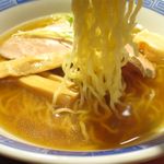 らーめん竹馬 - 煮干そばの麺