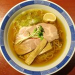 らーめん竹馬 - 煮干そばのアップ