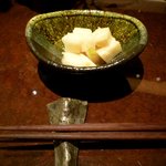 銀の雪 - 長いものわさび和え