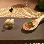 ズッカ ダ ヴィーノ - カプレーゼとゼッポリーニのタコ焼き