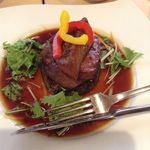 俺のやきとり - 牛フィレ肉とフォアグラの重ね焼き トリュフソース
      