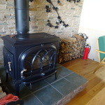 ココ デッセ - 内観　薪ストーブ