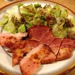 宵のひととき うまし - 厚切りベーコン炙り焼き