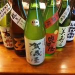 Uotorasenryou - 魚虎イチ押し 愛媛賀儀屋        美味しいお酒